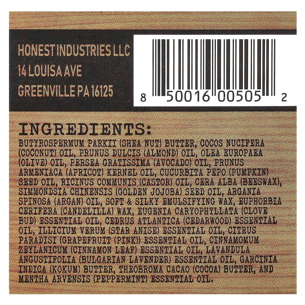 Honest Amish, Бальзам для бороды, 60 мл (2 унции)