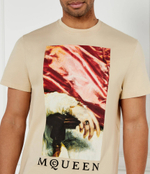 Футболка Alexander McQueen - бежевый(815011 QTADA)