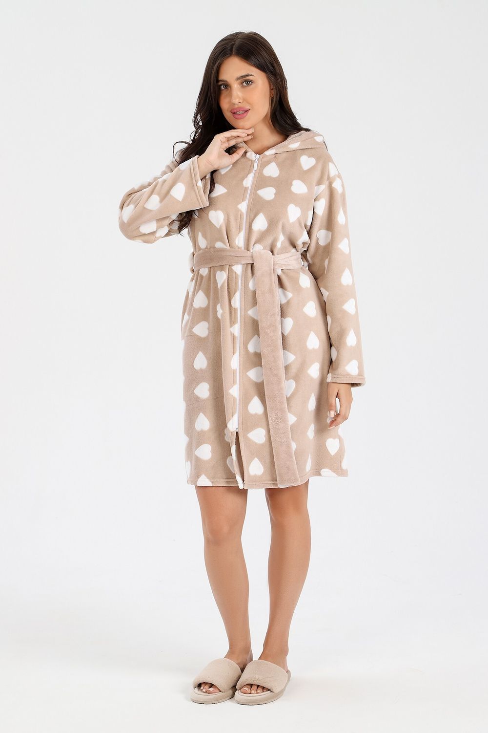 Халат Ласка-1 Виотекс БЕЖЕВЫЙ