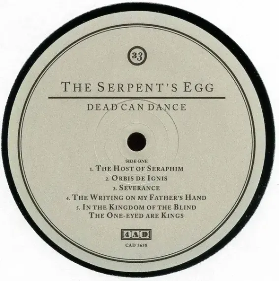 Dead Can Dance - The Serpent's Egg
