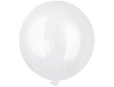 К Deco Bubble (Бабл), 24"/45 см, Прозрачный, Растянутый, 1 шт. (В синей упаковке)