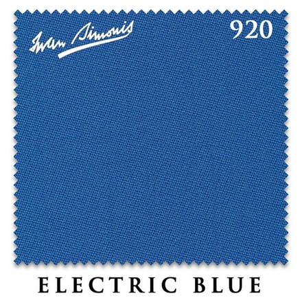 Сукно "Iwan Simonis 920" 195см Electric Blue