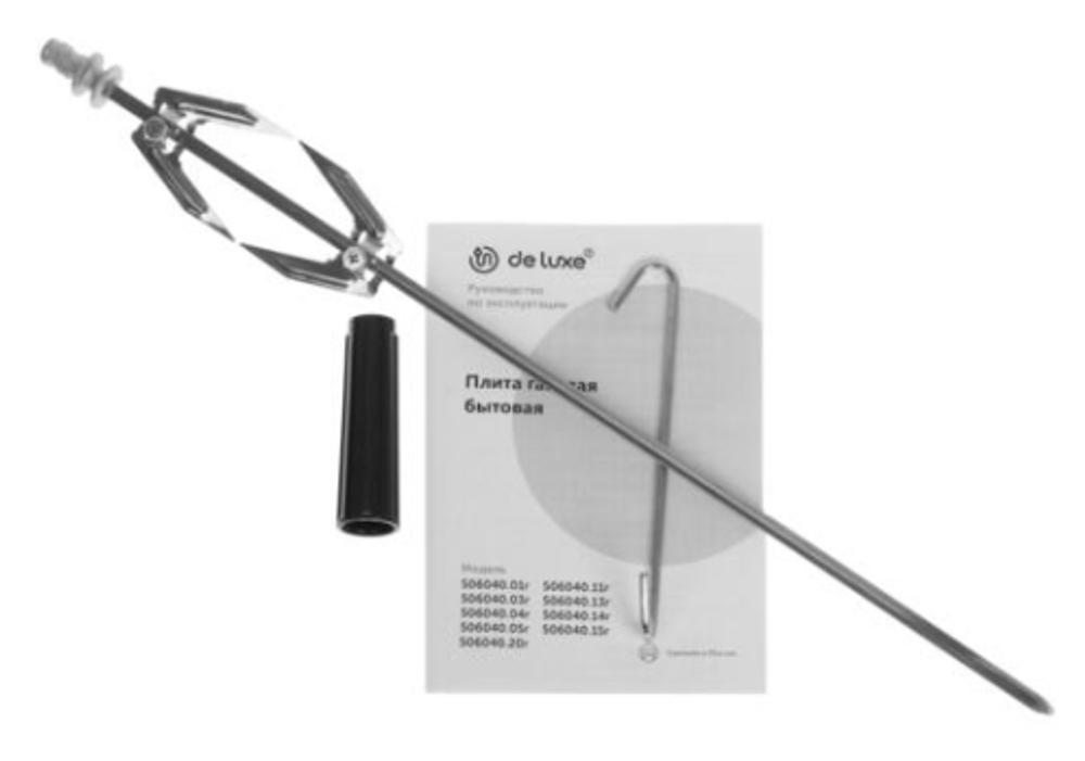 Плита газовая DE LUXE 506040.01(кр) ЧР
