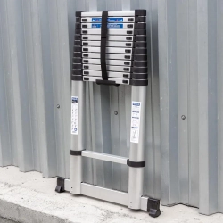 Лестница телескопическая алюм. бытовая 5.0м (13 ступ.) Scheppach Sch-UP500