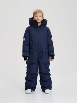 Комбинезон детский пуховый BASK kids YETI синий