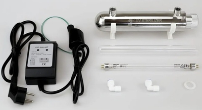 УФ стерилизатор UV-16W-R 2 GPM 1/2"