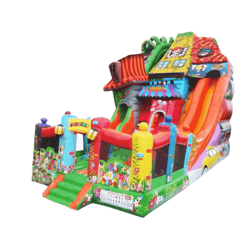 Надувной батут "Детский особняк"