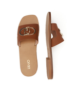 Шлепанцы кожаные saba 06 Liu Jo - коричневый(SA3151 P0102)