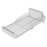 Сушилка для посуды atle раздвижная малая, белая