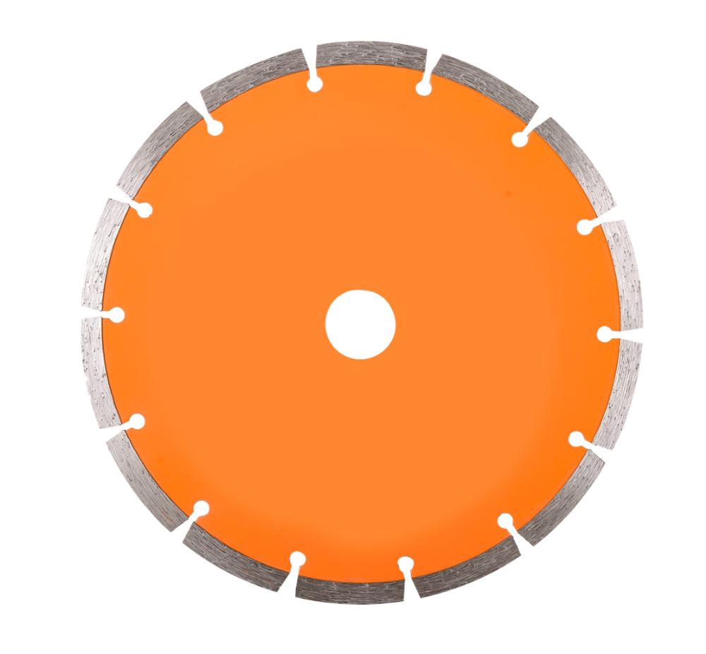 Диск алмазный отрезной сегментный СТАНДАРТ Вихрь, 230х22,2 мм, сухая резка