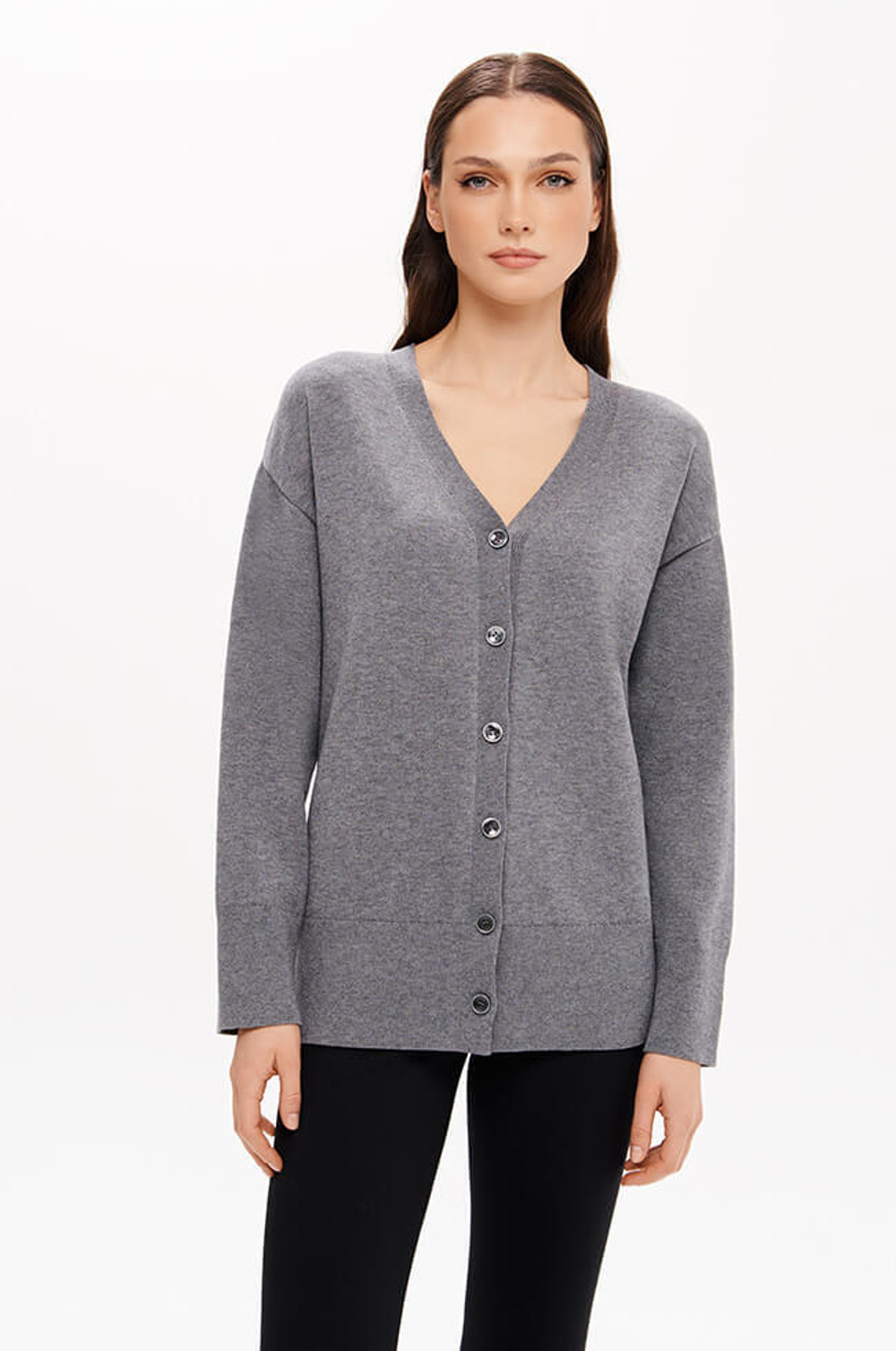 1956 Кардиган женский (серый)