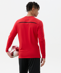 Футболка судейская с длинным рукавом DIVISION PerFormDRY Referee LS Tee, красный
