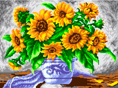 К-1009 Букет подсолнухов