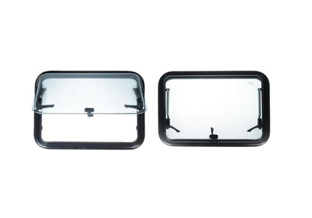 Окно откидное Mobile Comfort WE5045R 500x450 мм, штора рулонная
