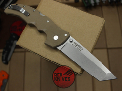 Нож Cold Steel Recon 1 TANTO G10 (V2025) - песочная рук., стоунвош клинок
