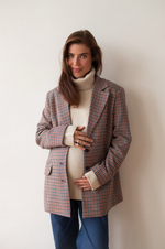 Джинсы для беременных свободные, Темно-синий