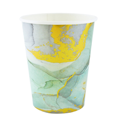 Стаканы "Мрамор" Небесно-голубой