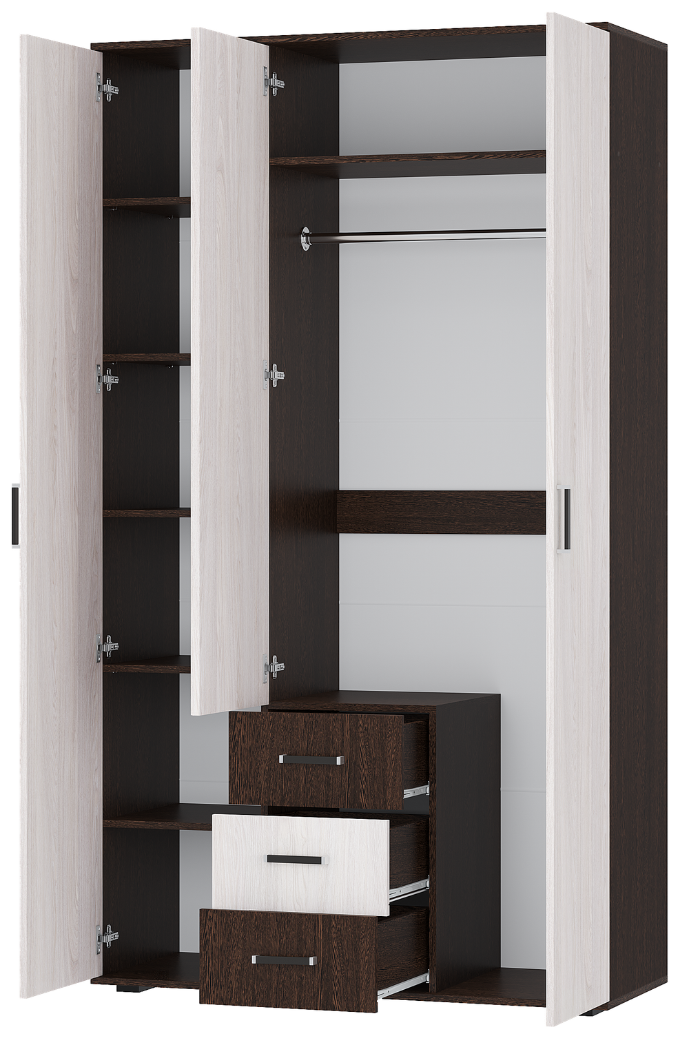 Шкаф 3-х створчатый Белла