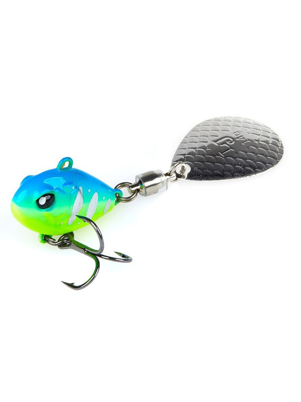 Тейл-спиннер Lucky John BASARA TAIL SPIN 21.0г 001 в блистере