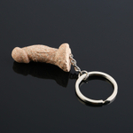 Брелок мини пенис гипс 4,5 см