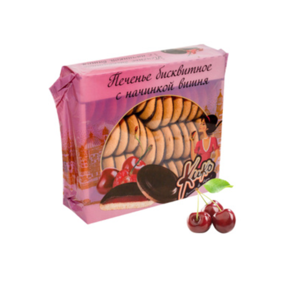 Печенье Три чуда Вишня 600 гр
