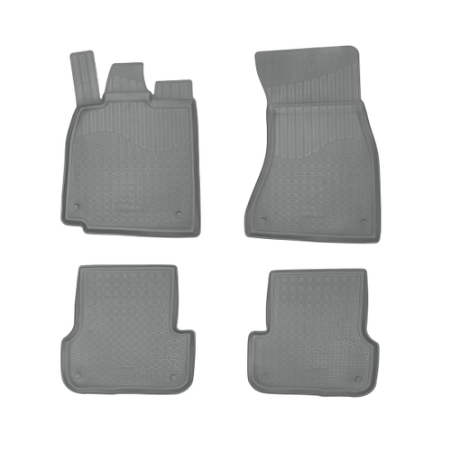 Ковры в салон Norplast/Unidec для Audi A7 в кузове 4G:C7 (2010-)Полиуретан,Серый, арт.NPA10-C05-450-G