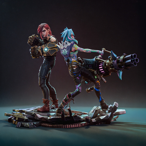 Jinx + Vi set - Arcane