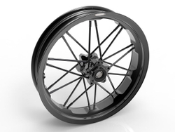 D-S-VQ5-BBB R3,50x17 5-HOLES FRONT ALUMINIUM SPORT WHEEL