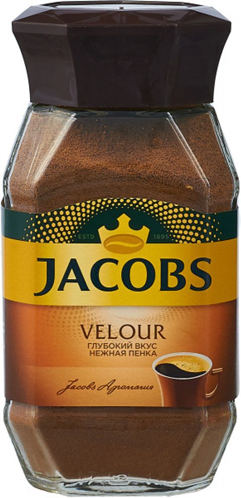 Кофе растворимый Jacobs Velour, 95 гр