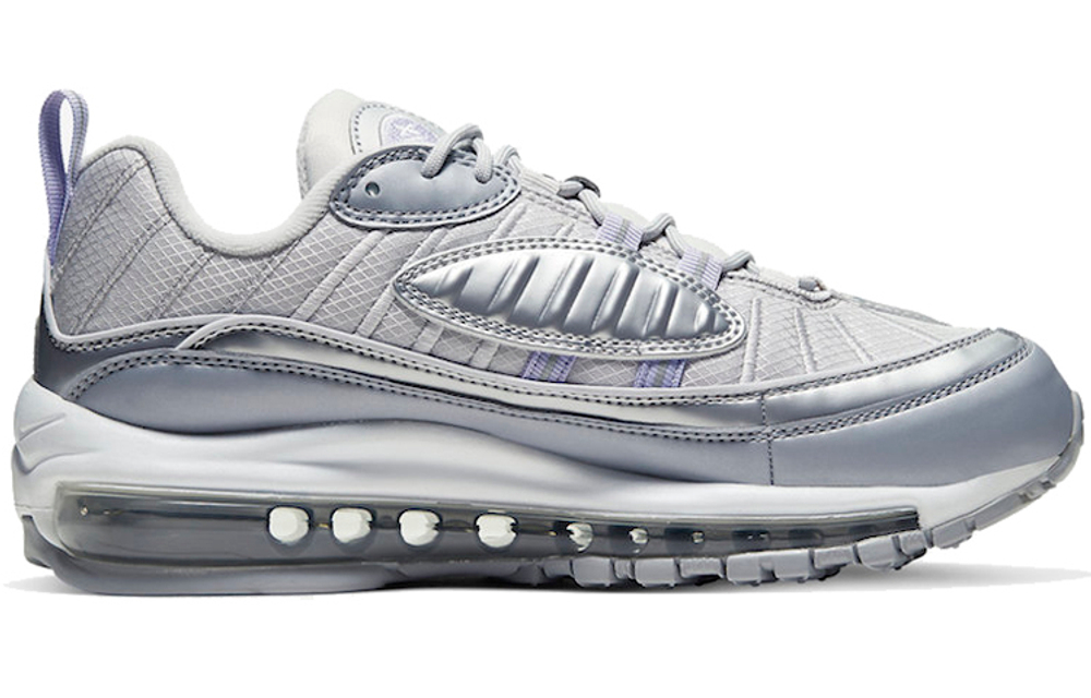 Nike Air Max 98 Metallic Silver Hyper Sneakers