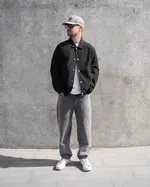 Куртка Молодость Тренерская RipStop черная