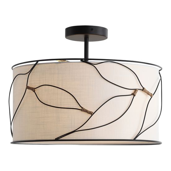SL6228.402.03 Светильник подвесной ST-Luce Черный/Бежевый E27 3*60W ROOT