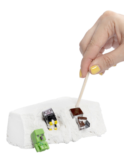 Раскопки КУБИКРАФТ 3 фигурки