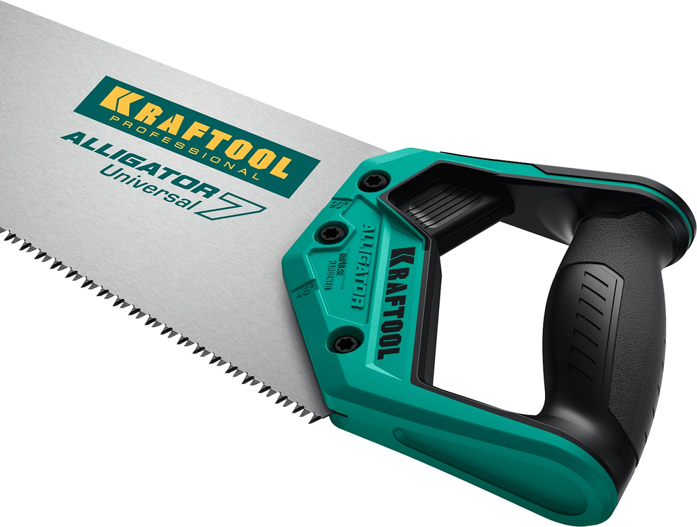 KRAFTOOL Alligator Universal 7, 500 мм, универсальная ножовка (15004-50)