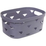 Корзинка для хранения «ЭНИГАРТ», цвет пыльно серый, 30*20.6*13.3см