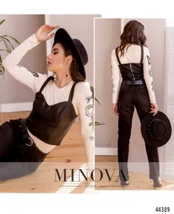 Майка 2043-черный Minova