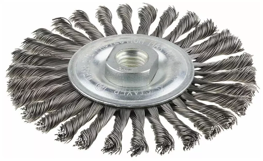 Щетка дисковая для УШМ (200 мм; М14) STAYER 35192-200