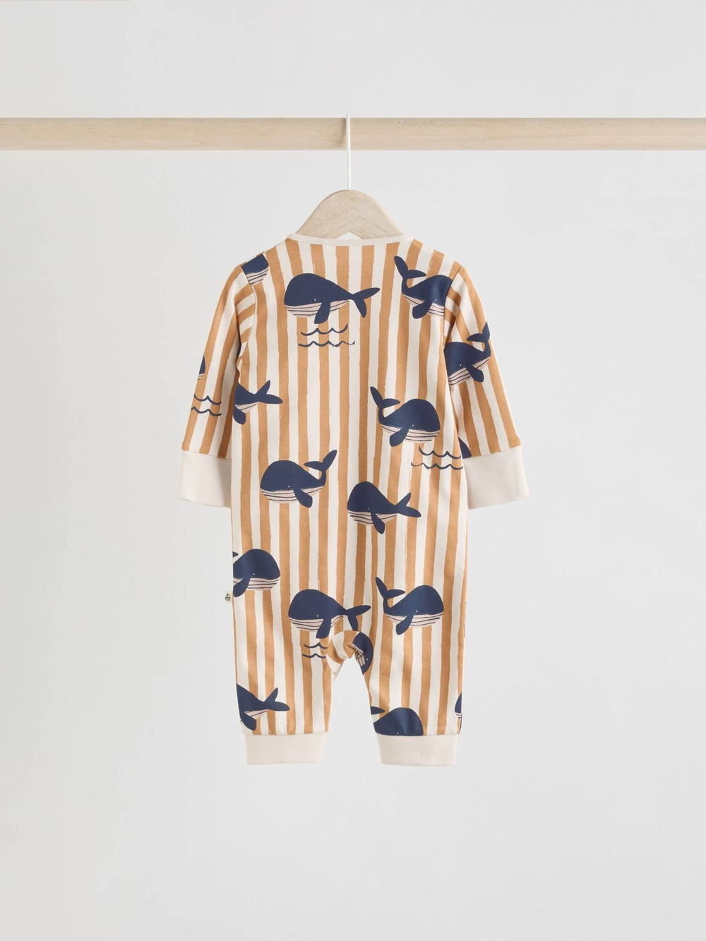 Комбинезон / Cлип для малышей Next E19-568, 3 шт., Голубой, Бежевый, Темно-синий