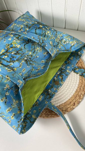 Цветущая ветка, Ван Гог, хлопок Handmade Fabrics 7