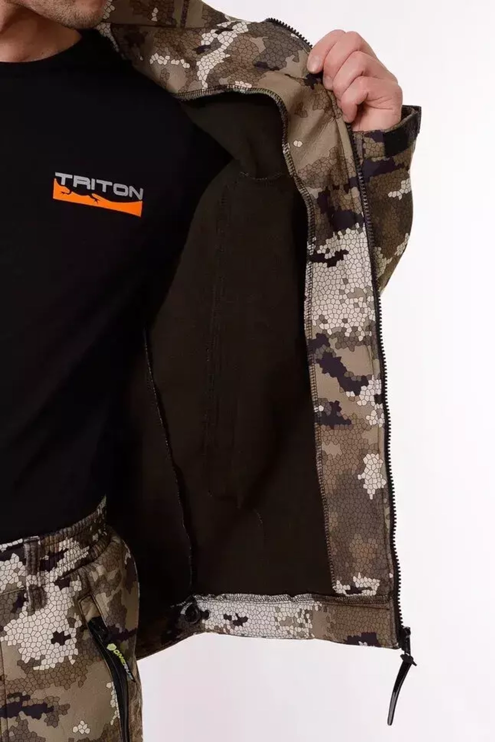 Демисезонный мужской костюм Onerus Тактика (Полофлис) Бежевый