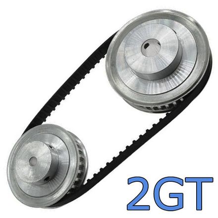 Шкивы и Ремни 2GT