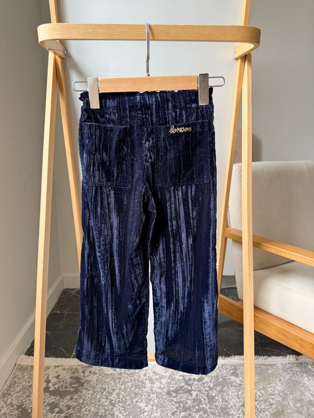 Брюки бархатные Bonton , 116