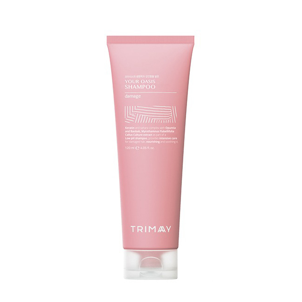 Безсульфатный шампунь для поврежденных волос Trimay Your Oasis Shampoo Damage 120 мл