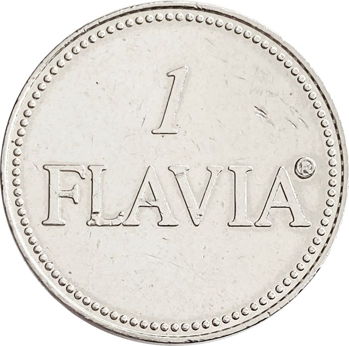 Жетон торгового аппарата «1 Flavia»