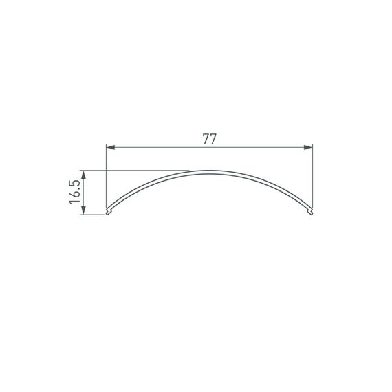 Рассеиватель Arlight Kant-H55 Round-Pm Opal 044581