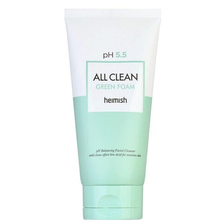 Слабокислотная пенка для умывания с нейтральным Ph - Heimish All Clean Green Foam, 150 мл