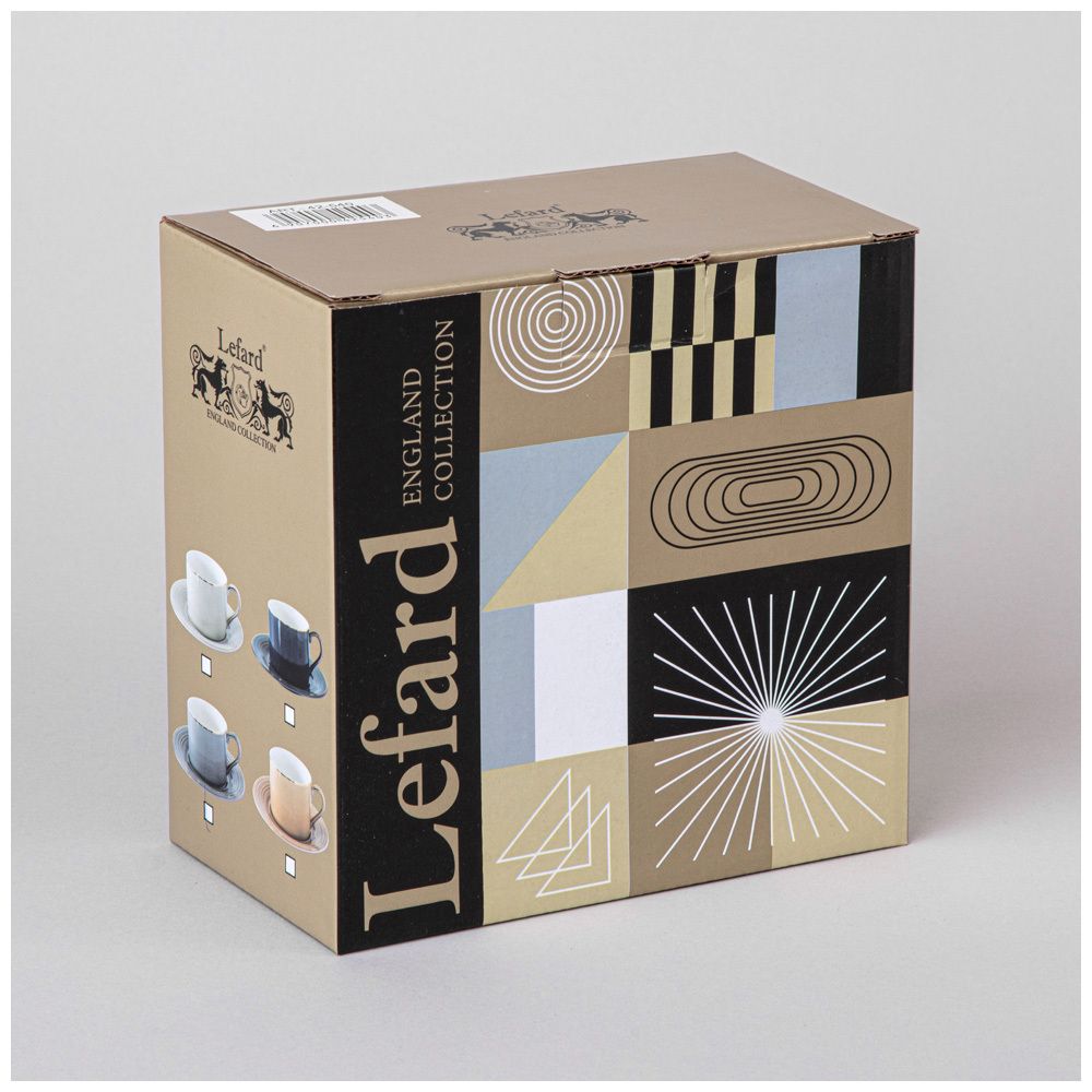 ЧАЙНАЯ ПАРА LEFARD "TOP STYLE" 250 МЛ ГОЛУБАЯ (КОР=36НАБ.)