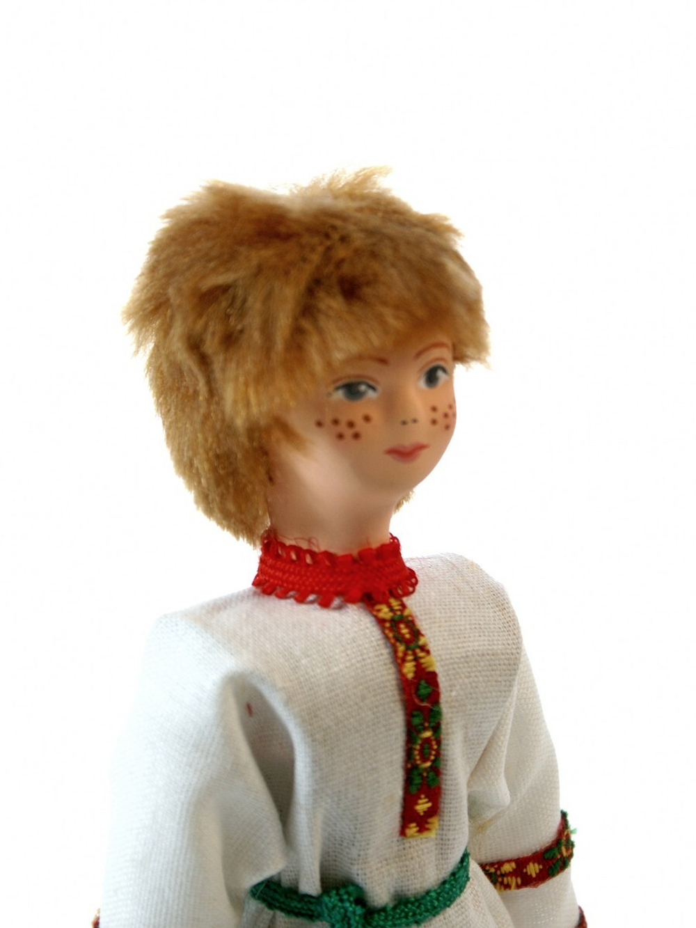 Кукла коллекционная деревенский Мальчик