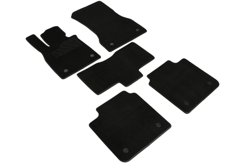 Ворсовые коврики LUX для BMW 7 Ser VII (G70) 2022-н.в. Seintex.318349