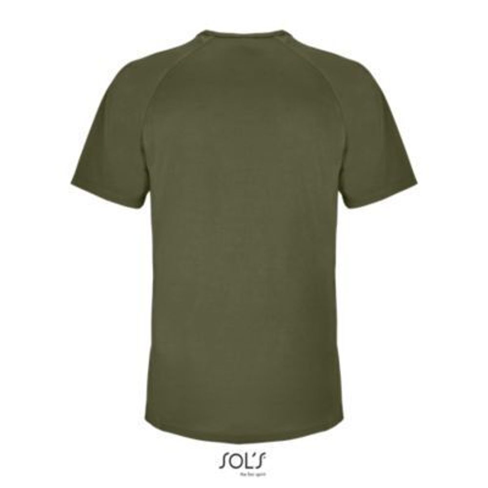 Футболка SPORTY, мужская, полиэстер 140. Красный  XL